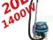 ODKURZACZ PRZEMYSŁOWY 1400W 20L SUCHO I MOKRO