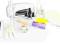 C&C ZESTAW do MANICURE HYBRYDOWY 4x żel hybryd