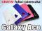 Samsung Galaxy Ace S5830 - etui pokrowiec + FOLIA!