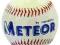 Piłka Baseball Meteor skóra syntetyczna 226g