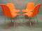 Cztery krzesła - orange - 1973 r. ...