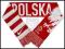 EURO 2012 NIKE OFICJALNY SZALIK POLSKI POLSKA