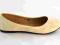 SALE %% LF001 BEIGE -- KLASYCZNE BALERINKI 39