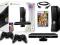 XBOX 360 SLIM 250GB +KINECT +20 GIER +HDMI +2 PADY