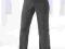 22L520* TRENDY SPODNIE CIĄŻOWE / ANTRACYT 36/38