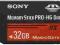 Sony Memory Stick PRO-HG Duo 32GB - MSHX32B 50MB/s