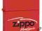 ZIPPO MOTORSPORTS Red Matte Z304