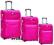 średnia walizka ORMI KRAKÓW WALIZKI różowa 24h
