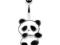 Kolczyk do pępka - Panda 1,6/10