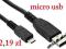KABEL MICRO USB CA-101 C3-01 C3 C2 E52 800 LUMIA