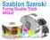 CK*Szablon Szeroki Nowa Forma DOUBLETHICK*18,99!