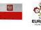 FLAGA SAMOCHODOWA NA SAMOCHÓD EURO 2012 POLSKI
