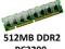 PAMIĘĆ RAM DDR2 512MB 400MHz PC3200__GWARANCJA