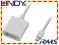 Przejsciowka DVI-D - Mini-DisplayPort Lindy 41023