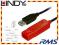 Przedłużacz USB ze wzmacniaczem Lindy 42780 -8m