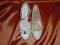 Białe buty do ślubu nr 38 plus Balerinki nr 38