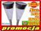 ZESTAW 5szt LAMPY OGRODOWE SOLARNE STAL INOX LED