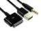 Kabel Jack 3,5mm AUX z USB iPhone iPod iPad JEDYNY