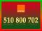 ______ 510 800 702 ______ Super Numer Orange F.Vat