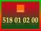 _____ 518 01 02 00 _____ Super Numer Orange F.Vat
