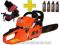 PIŁA SPALINOWA 4,3KM 40cm + OSTRZAŁKA + OLEJ STIHL