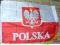FLAGA POLSKA, POLSKI, KIBICA 74x100 - HIT CENOWY