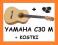 NOWA Gitara klasyczna YAMAHA C-30M C-30 + KOSTKI