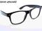 OKULARY WAYFARER PRZECIWSŁONECZNE kujonki zerówki