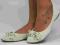 ideal sexy CUDO BALERINKI Z GUMKĄ beige 38