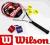 RAKIETA WILSON EXCLUSIVE RED +3 PIŁKI+FROTKA+POKR