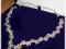 naszyjnik kolia Swarovski Crystal AB ślub wesele
