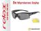 Okulary Relax R5345 # 3 Wymienne Szyby + Korekcja