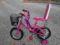 ROWEREK 12 " RÓŻOWY. SUPER CENA !!!!!!!!!!!!!