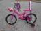 ROWEREK DZIECIECY 16 " RÓŻOWY.SUPER CENA !!!!