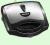 TOSTER GRILL GOFROWNICA 3W1 SEVERIN INOX 2962 700W