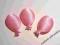 Baloniki Balony nowy wzór aplikacja BAL-05 różo