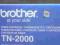 TONER BROTHER TN-2000 ORYGINALNY!!!