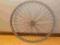 zabytkowy rower koło przód drewniane 26