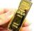 1GB 999,9 Fine Gold model Flash Pen Drive / USB