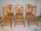 KOMPLET 6 KRZESEŁ KUCHENNYCH ANTYKI ANTYK KRZESŁ