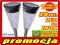 ZESTAW 10szt LAMPA OGRODOWA SOLARNA STAL INOX LED