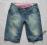 Diesel Jeans BERMUDY WYCIERANE rozm 9-10L/140