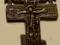 Ozdobny mosiężny krzyżyk prawosławny