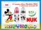 NUK FC DISNEY MIKI butelka smoczek silikon 300 ml