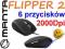 Mysz dla gracza manta MM752 Flipper 2000dpi Office
