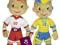Oryginalne Maskotki Euro 2012 (24cm)