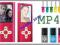 ODTWARZACZ MP3 MP4 MENU 4 KOLORY TANIO 8GB