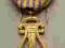 Francja Medal Muzyczny Lira złoty oficerski wojsko