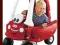 LITTLE TIKES COZY COUPE SAMOCHÓD RUBINOWY +GRATIS