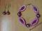 NOWA ŚLICZNA BRANSOLETKA + KOLCZYKI